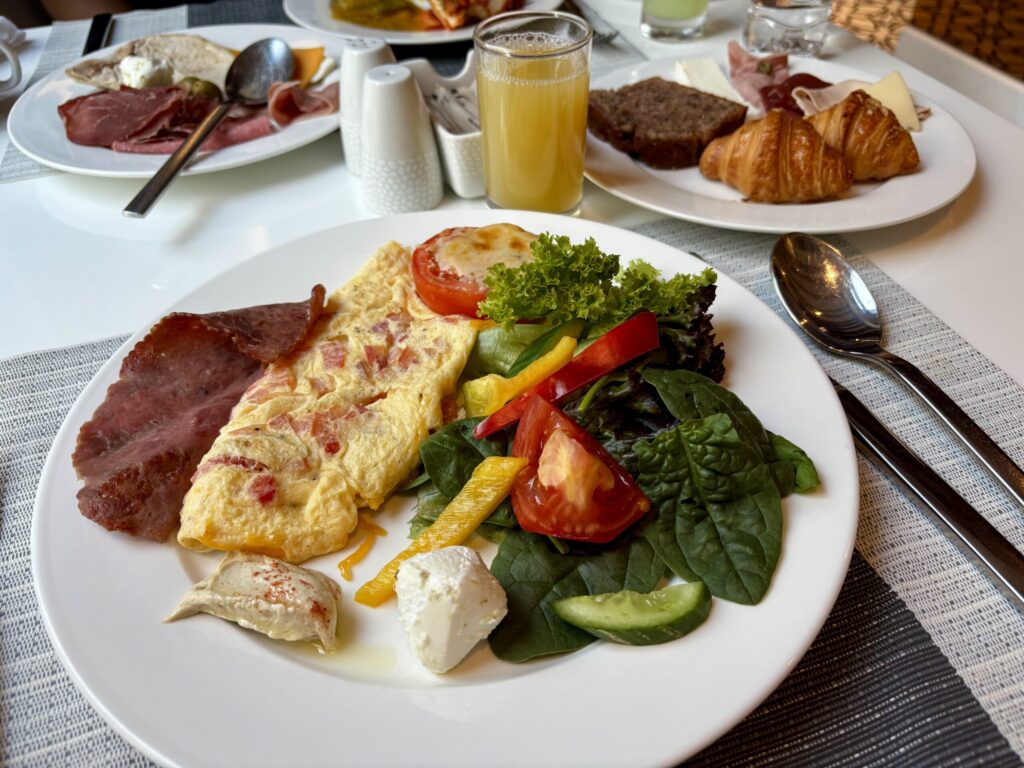Dusit Doha Hotel　ドーハ　ホテル　おすすめ　朝食