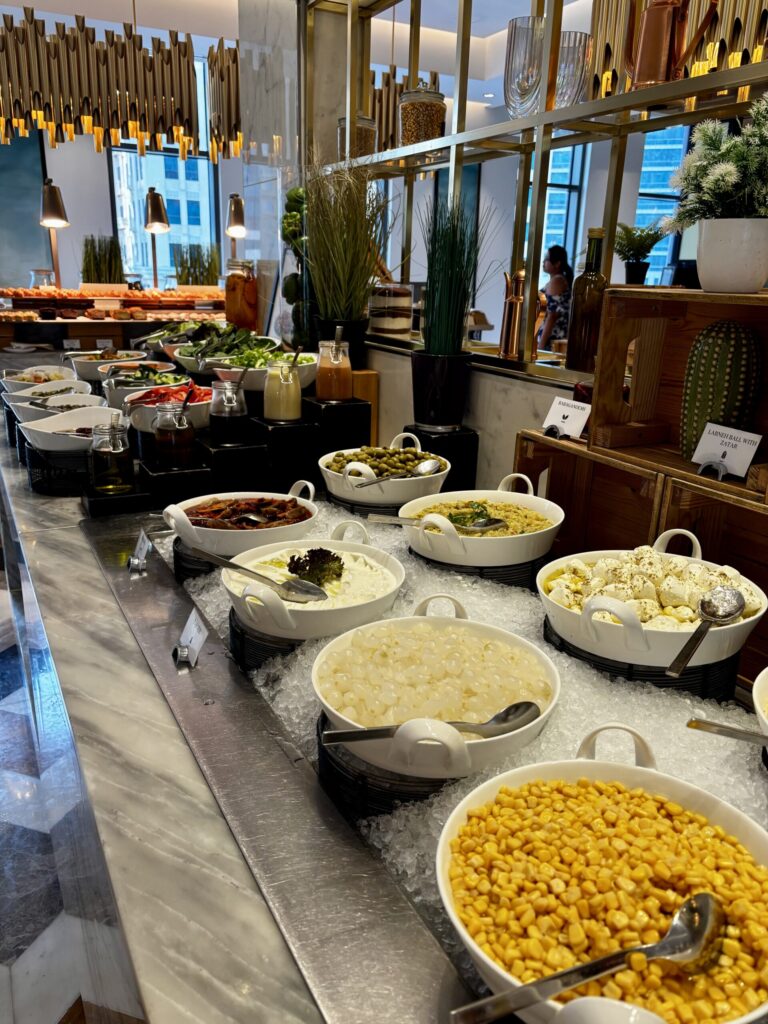 Dusit Doha Hotel　ドーハ　ホテル　おすすめ　朝食